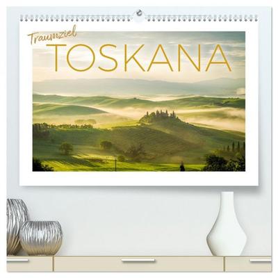 Traumziel Toskana (hochwertiger Premium Wandkalender 2026 DIN A2 quer), Kunstdruck in Hochglanz