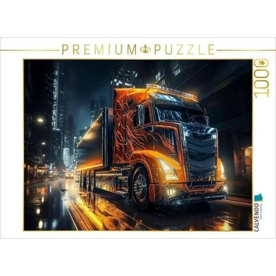 CALVENDO Puzzle Trucks | 1000 Teile Lege-Größe 64x48cm Foto-Puzzle für glückliche Stunden