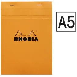 RHODIA Notizblock A5 »No. 16« - kariert weiß