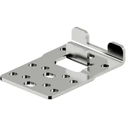 Rittal VX Rack Mounting-Plate, Serverschrank Zubehör, Grau