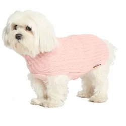 Fashion Dog Hundepullover aus Kaschmirwollmischung - rosa - 27 cm