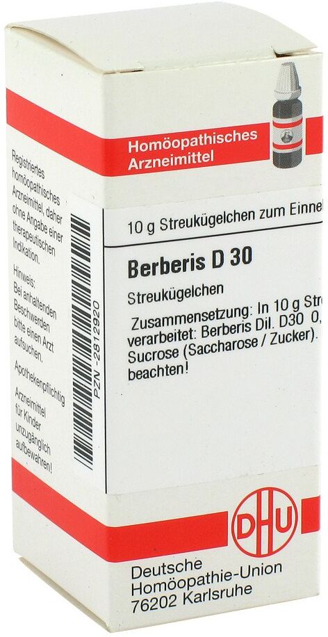 DHU Berberis D30 Globuli