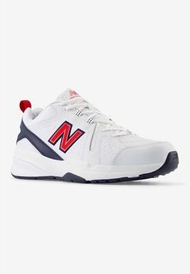 Men's New Balance 608V5 Sneakers by New Balance in White Red (Size 11 EE)