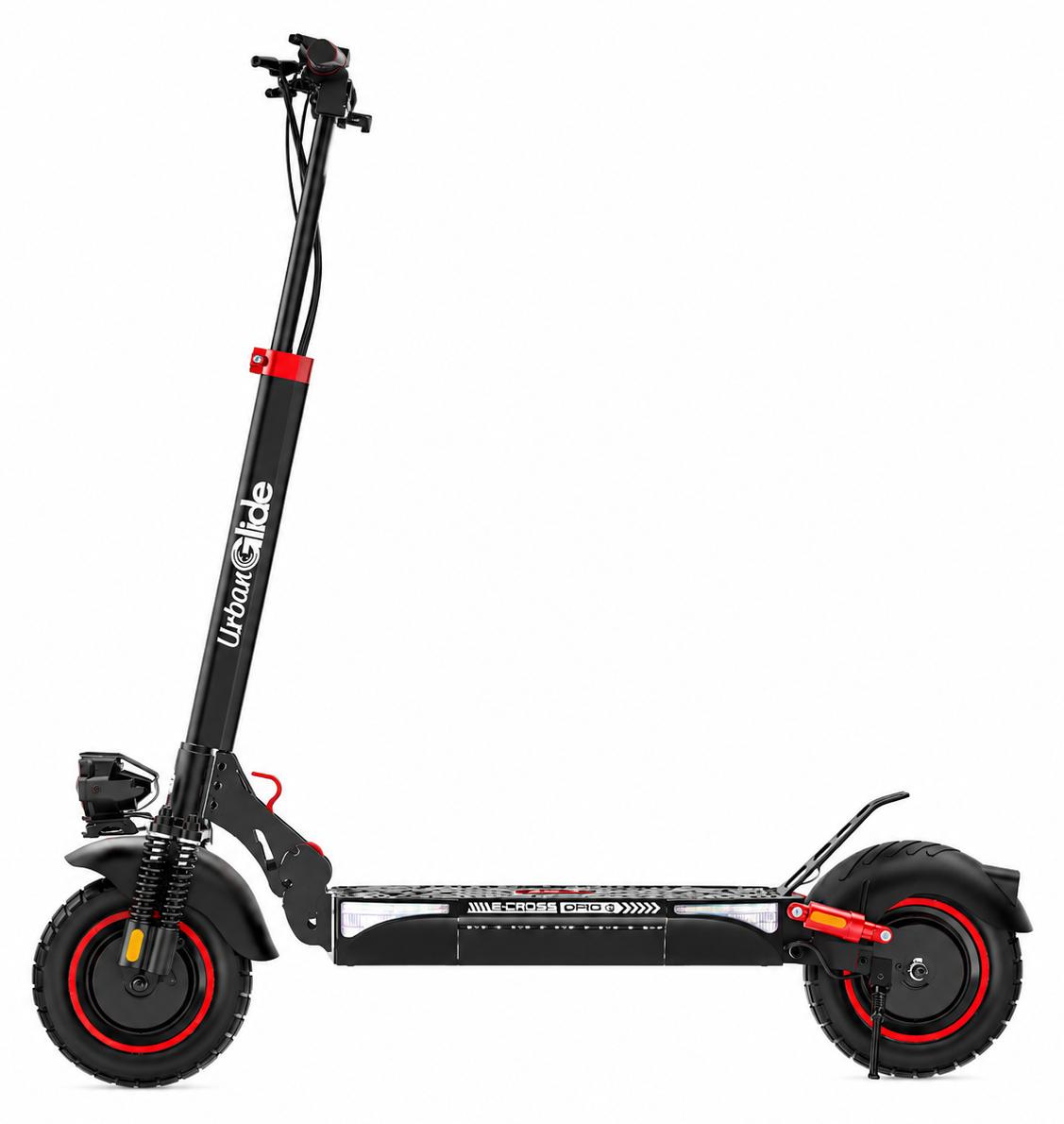 Zweisitziger Elektroroller - Reichweite 60 km - Akku 54 V, 18 Ah - 10-Zoll-Cross-Reifen (schlauchlos) - 26 kg