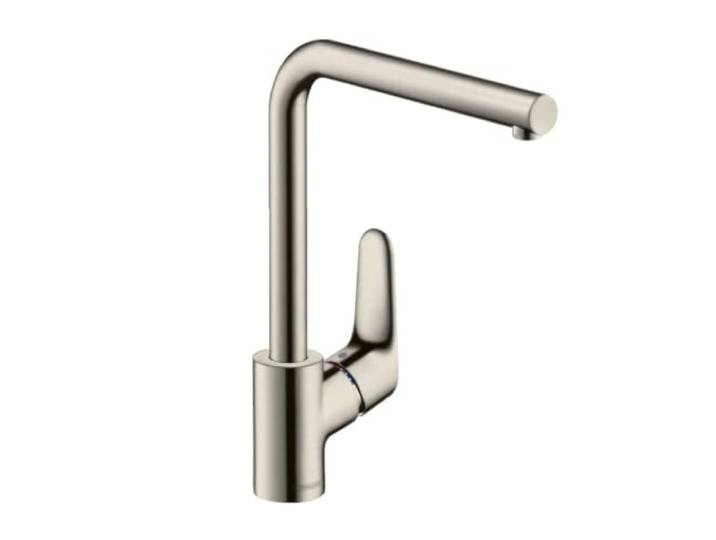 hansgrohe Focus M41 Mitigeur de cuisine 280\, 1 jet\, aspect acier inox\, 31817800