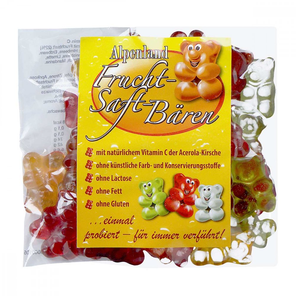 Alpenland Pharma GmbH & Co. KG Fruchtsaftbärchen Alpenland grosse Bären Beutel 04164566