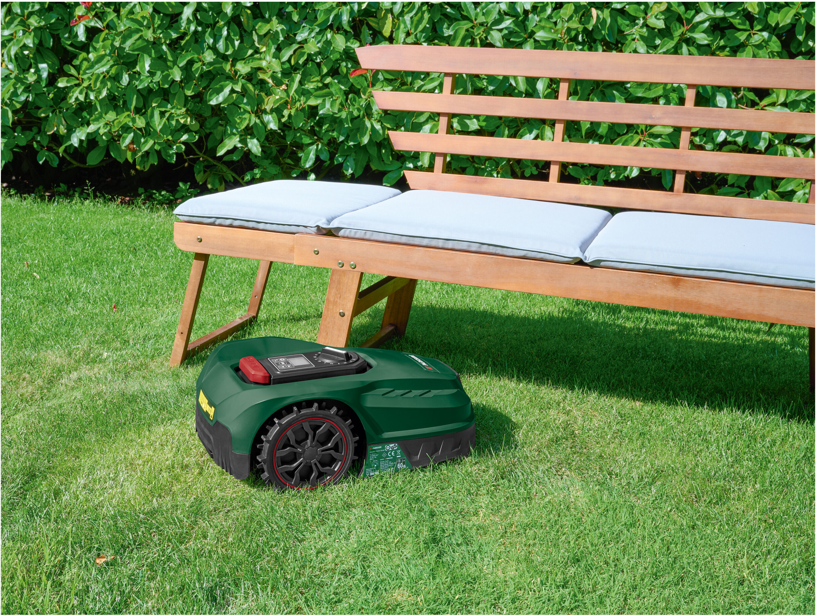 PARKSIDE® 20 V Mähroboter »PAMRS 750 A1 Smart«, mit Akku und Ladestation