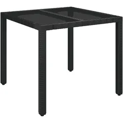 vidaXL, Gartentisch + Balkontisch, Alessio (6x Sessel + Tisch) (190 x 90 x 75 cm)