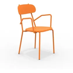 Stapelbarer Outdoorsessel Fox orange AR