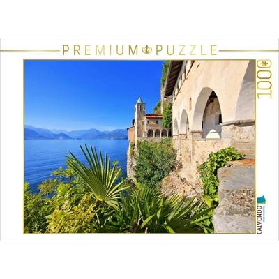 CALVENDO Puzzle Santa Caterina del Sasso | 1000 Teile Lege-Größe 64x48cm Foto-Puzzle für glückliche Stunden