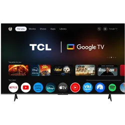 TCL 75P6K (75", LED, 4K, 2025, EU), TV, Schwarz