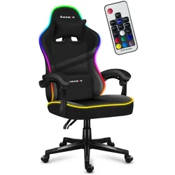 Huzaro Force 4.4 RGB, Gaming Stuhl, Schwarz