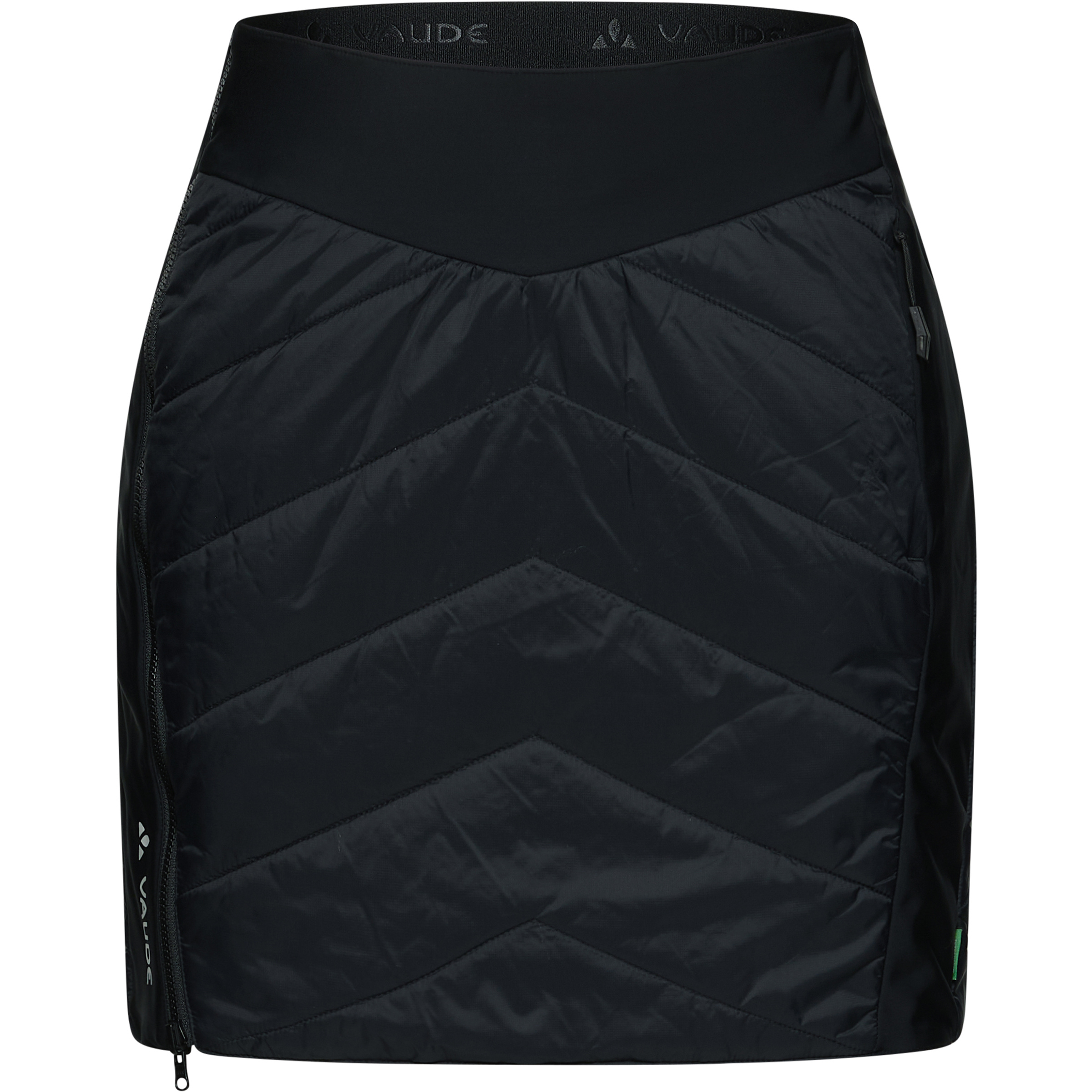 Vaude Sesvenna Reversible II Rock Damen Isolationsröcke schwarz Größe XS Trekking Isolierend Wasserabweisend