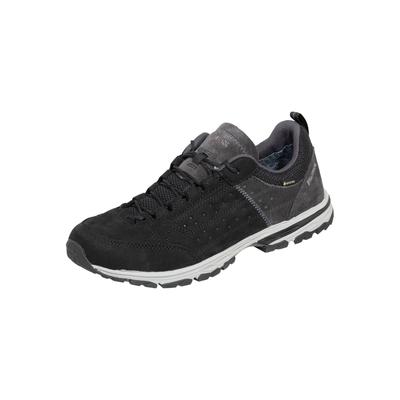 Wanderschuh MEINDL "Meindl Durban GORE-TEX schwarz", Herren, Gr. 44,5, Normalschaft, blau, Veloursleder, Schuhe Wanderschuh, GORE-TEX – Winddicht, wasserdicht und atmungsaktiv