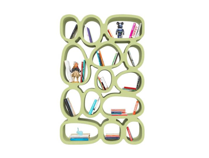 QEEBOO bibliothèque verticale KOIBUCHI (Vert Khaki - Polyéthylène)