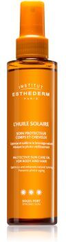 Institut Esthederm Adaptasun Sun Care Oil Extreme Sun óleo solar para corpo e cabelo de alta proteção UV 150 ml. Adaptasun Sun Care Oil Extreme Sun