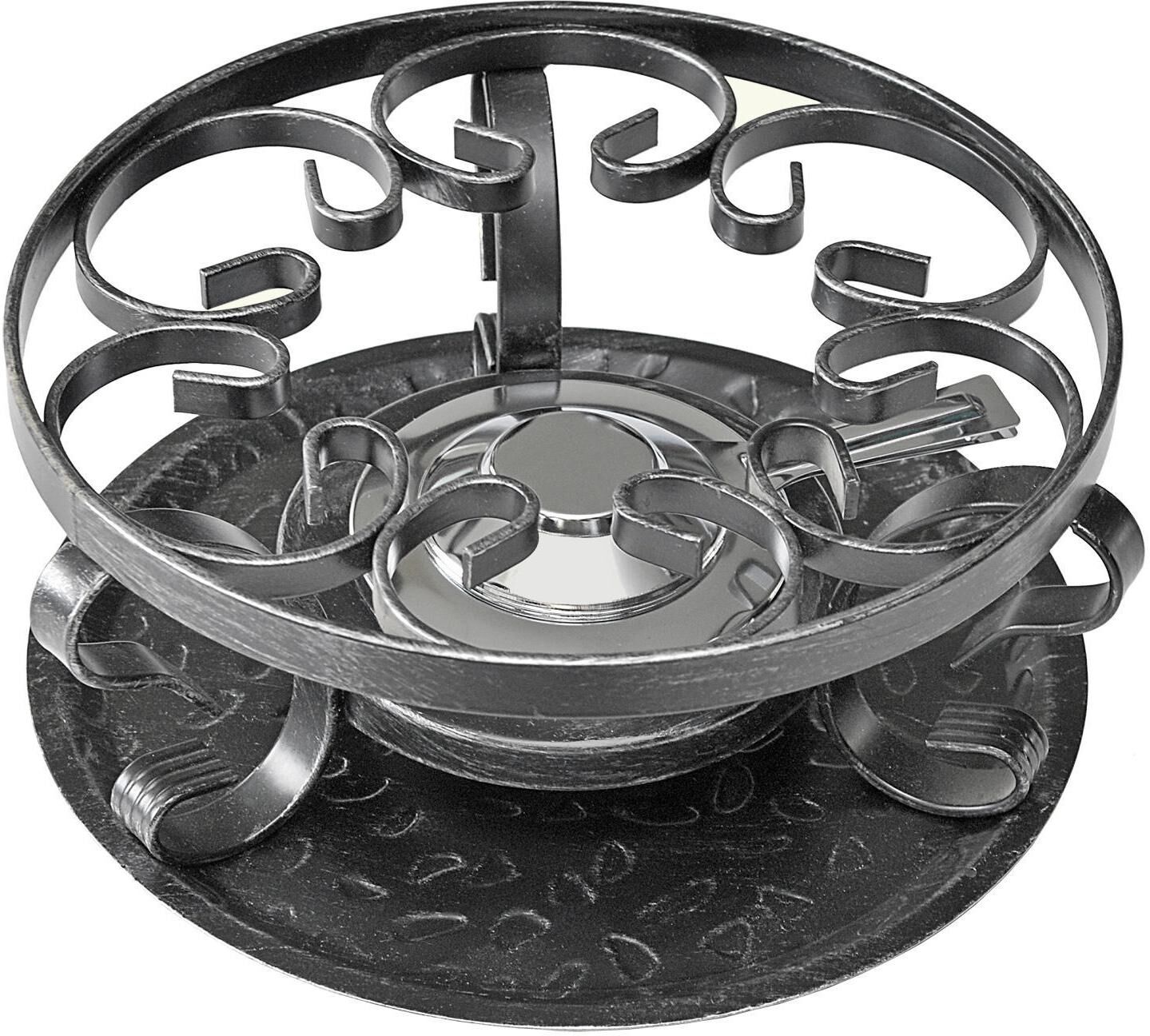 Fondue "Heidi Cheese Line Rechaud Forge", schwarz, Ø:21cm, Fondues, Fondue schwarz Einheitsgröße