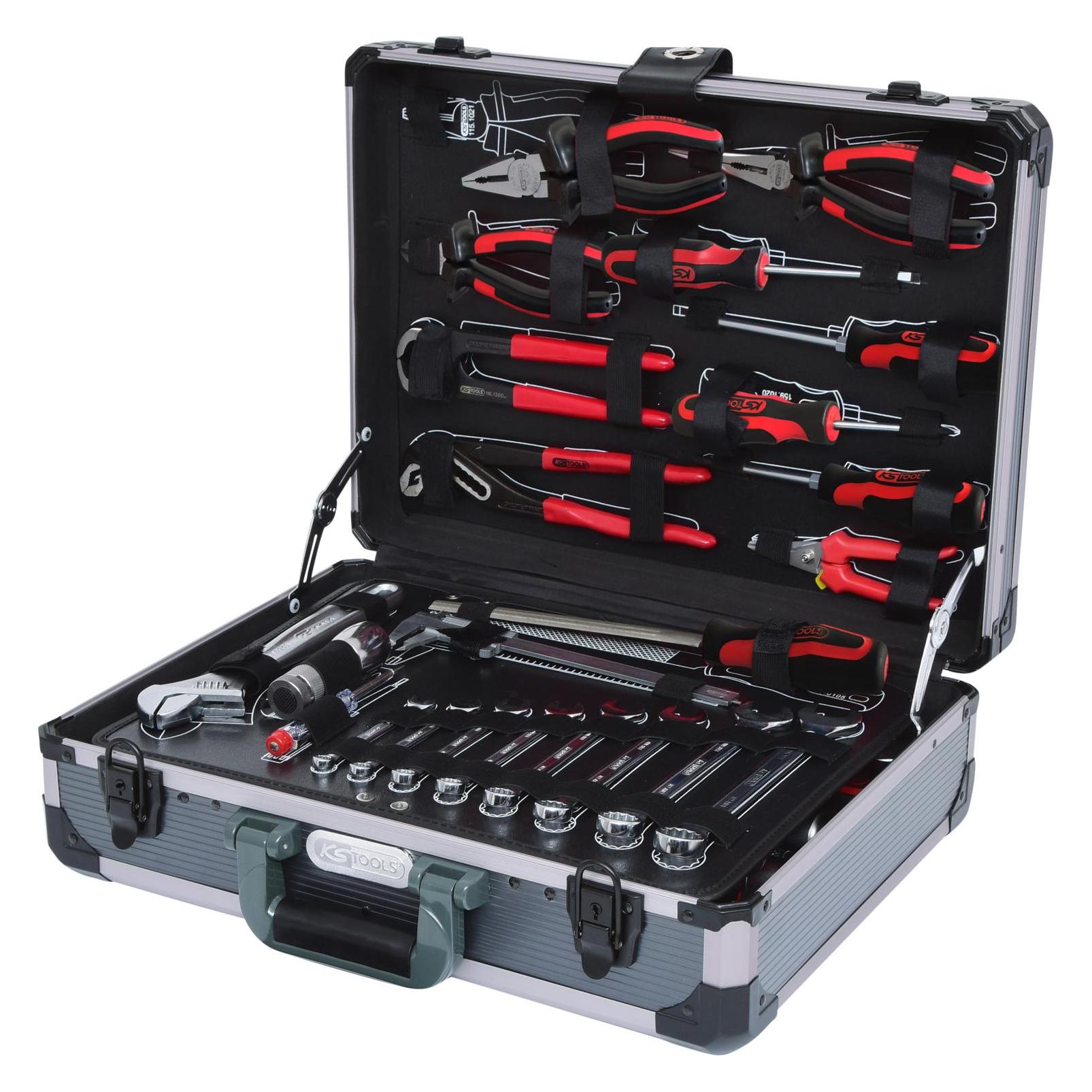 KS Tools 1/4"+1/2" Werkzeug-Satz, 127-tlg (127 Teile) (911.0727)