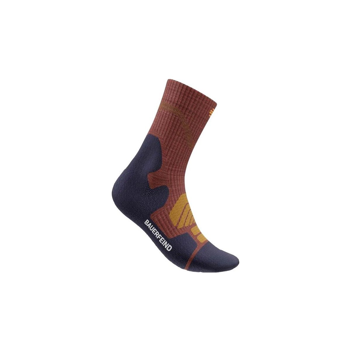 Bauerfeind Outdoor Merino Midcutsocks Men granat (GRANAT) 42-45 70001012