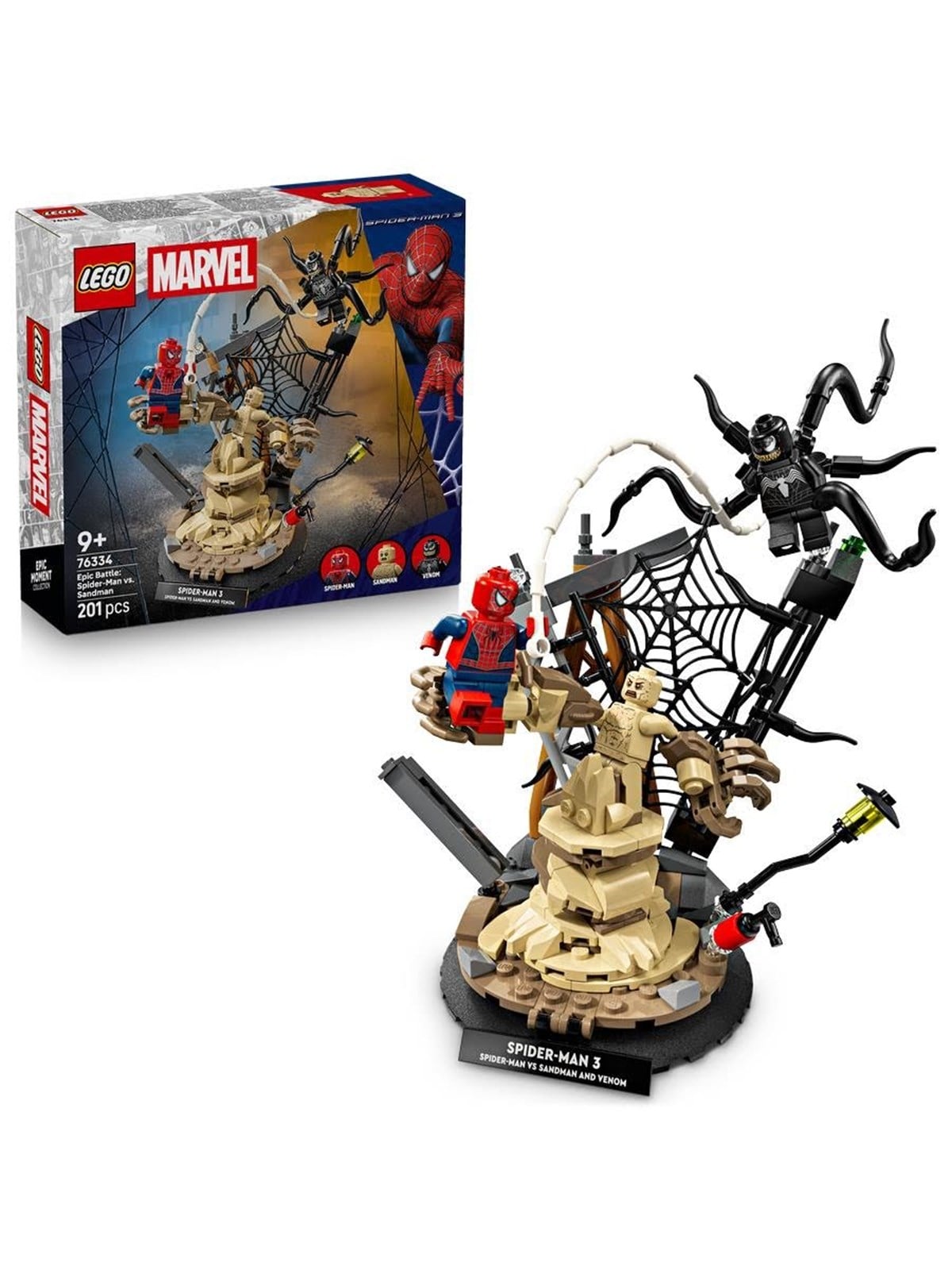LEGO Marvel 76334 Großer Showdown: Spider-Man vs. Sandman