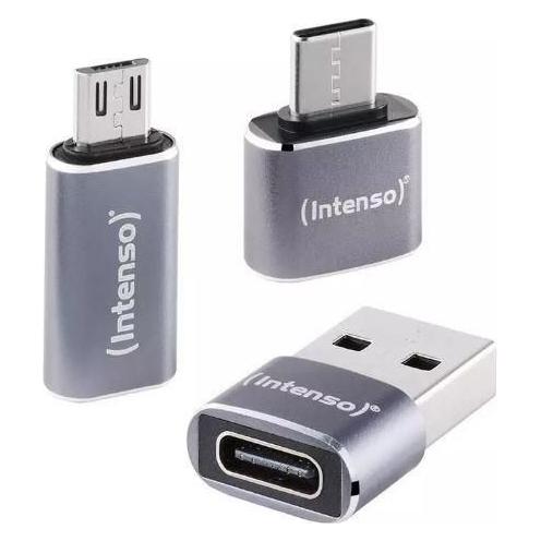 Intenso Module und Transceiver ADAPTER USB-C/USB-A USB-C/MICR/MIX480 7600913 (USB-A, USB-C) (7600913)