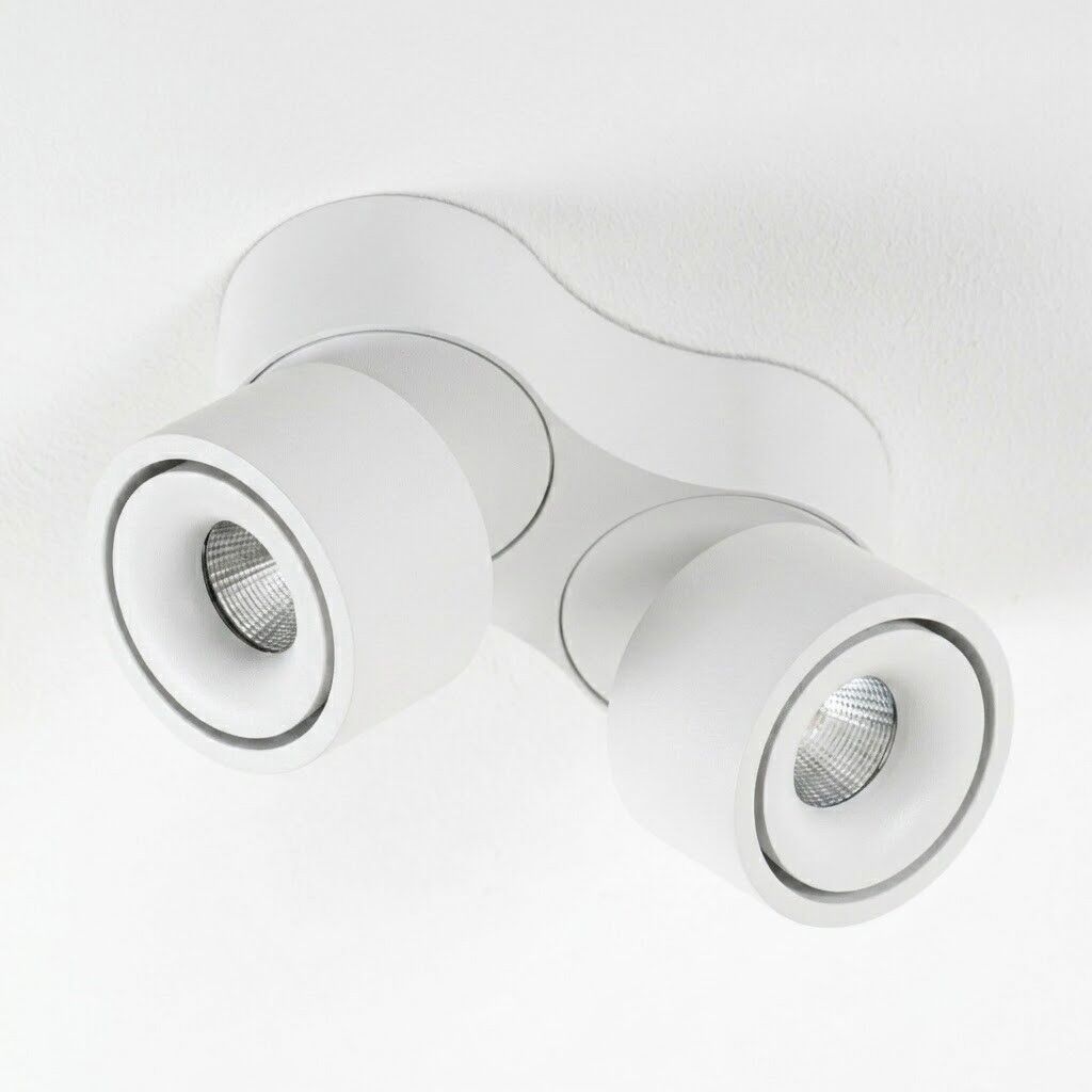 KS Verlichting Ole 2 Opbouwspot Wit