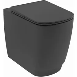 Kludi RESA S Spiralflush-Stand-WC 27WCB0339 55 cm, Universalförmiger Abfluss Mattschwarz
