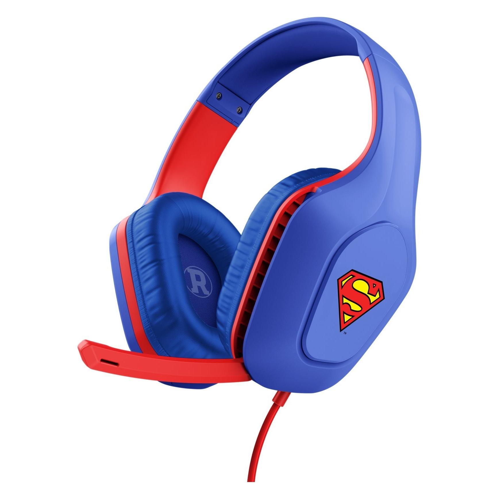 Trust Gxt416sm Zirox Headset Superman (Kabelgebunden) (25738)