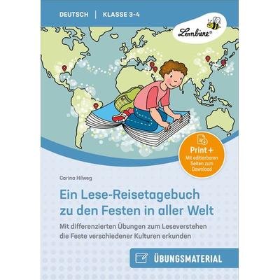 Ein Lese-Reisetagebuch zu den Festen in aller Welt, Set von Carina Hilweg, Lernbiene, 978-3-7468-1160-4