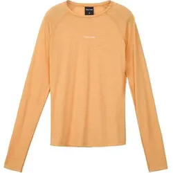 NNORMAL Bekleidung Merino Long Sleeve, Größe S in Orange Orange
