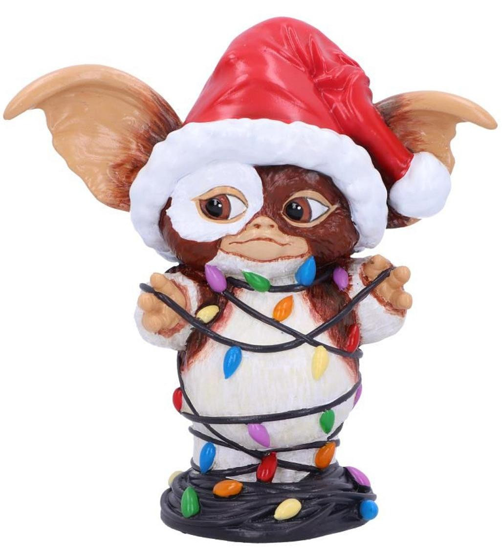 Nemesis Now Gizmo Gremlins figuur met kerstverlichting, 13 cm