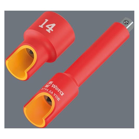 Wera 8794 SA VDE Zyklop-Verlängerung 1/4", kurz1/4"x91.0 (05005950001)