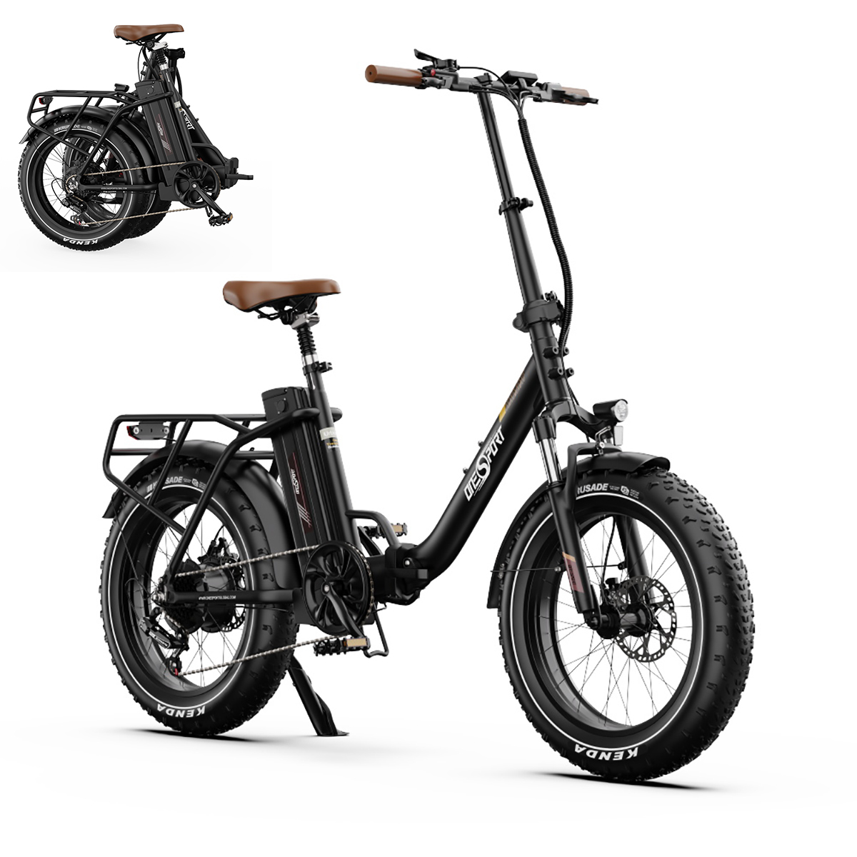 20" Elektrofahrrad ebike Pedelec, 48V 18AH, 250W Motor