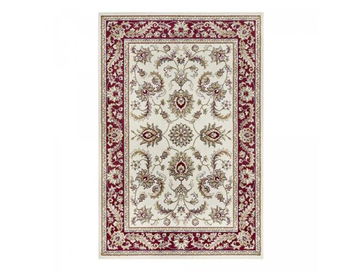 Tapis salon 120x170cm crème, rouge oriental