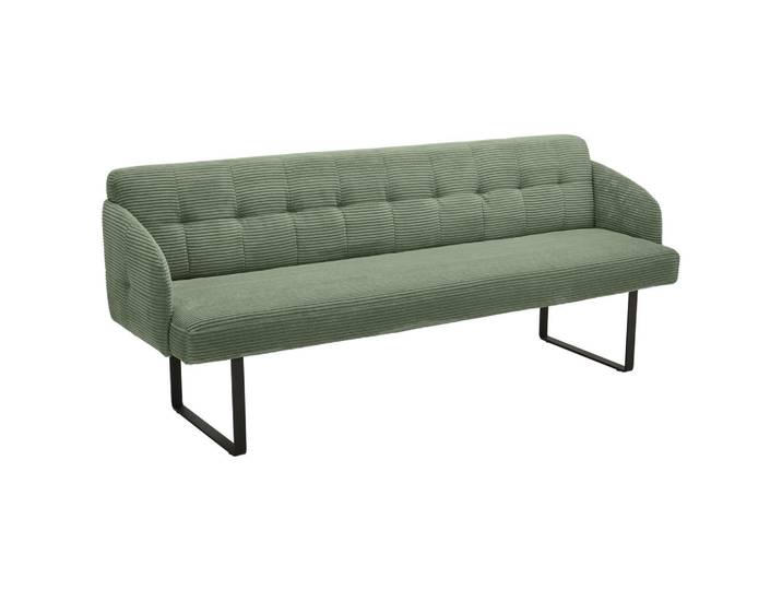 Musterring Sitzbank, Graugrün, Metall, 2,5-Sitzer, 217x85x69 cm, Esszimmer, Bänke, Sitzbänke