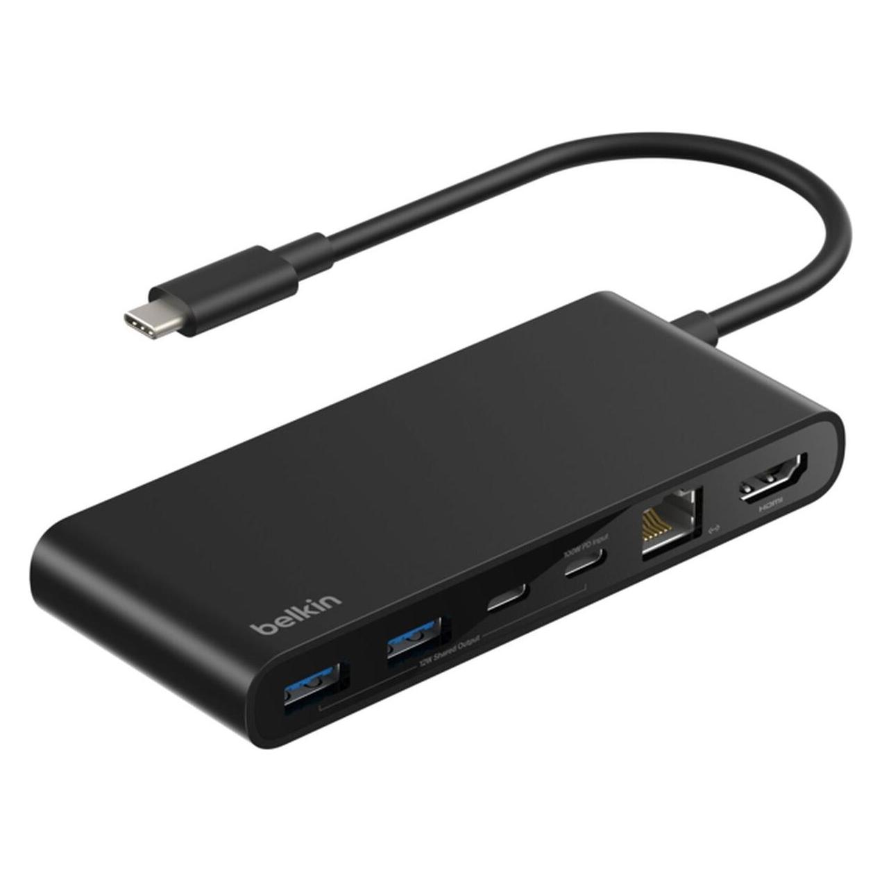 Belkin Connect (USB-C, 8 Ports) (INC024HQBK)
