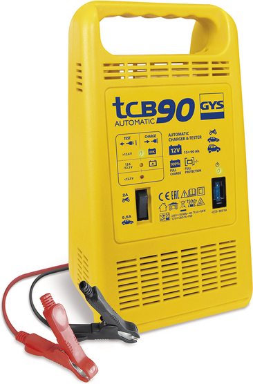 GYS TCB 90 - Chargeur automatique - Batteries 12 V de 15 à 90 Ah