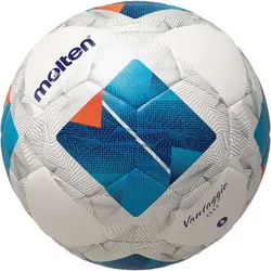 molten F5N3555 Fußball Spielball weiß/blau 5