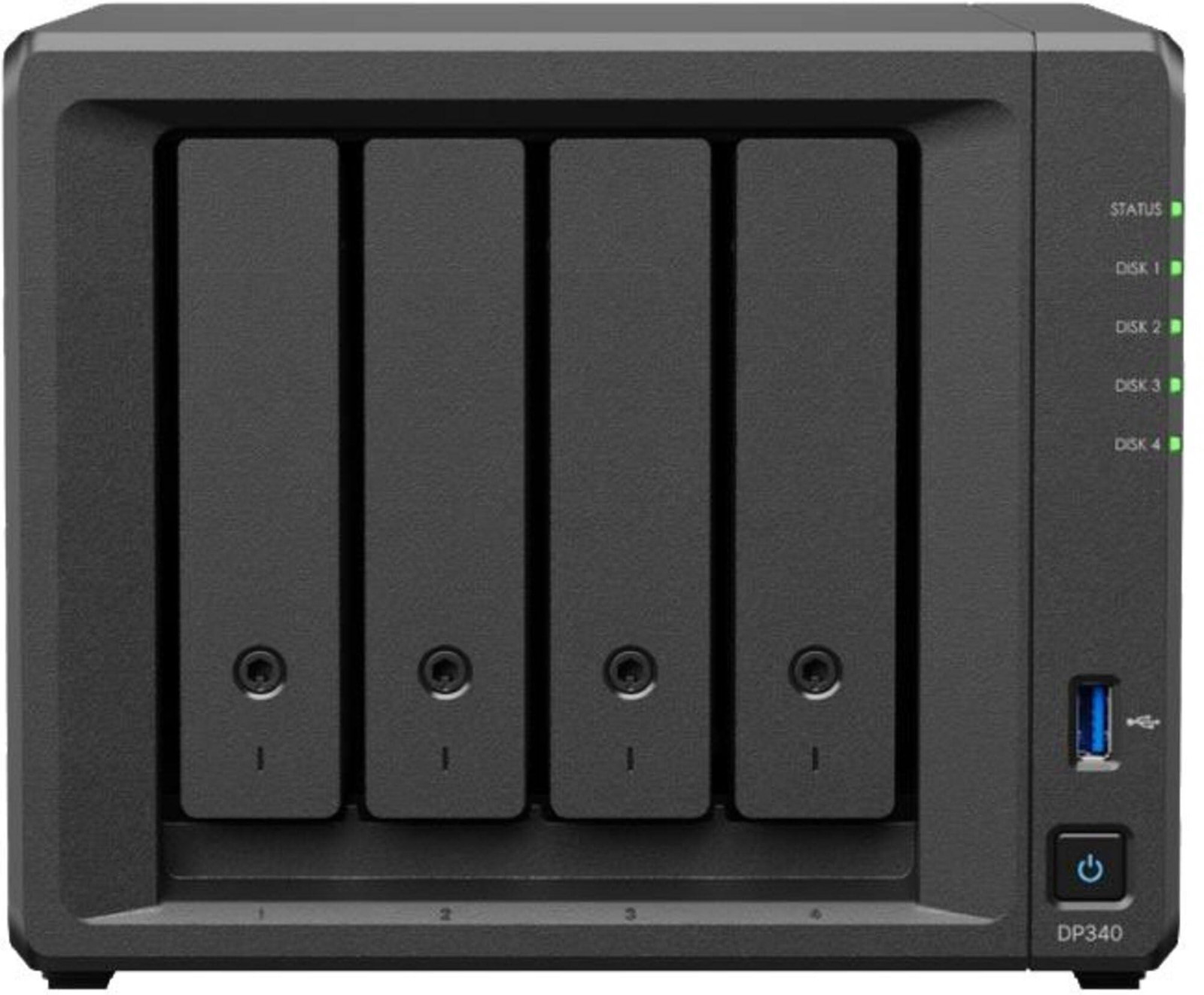 Synology DP340 Backup-systeem met 4 bays