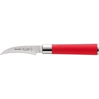 Red Spirit Tourniermesser, 7cm rot/silber
