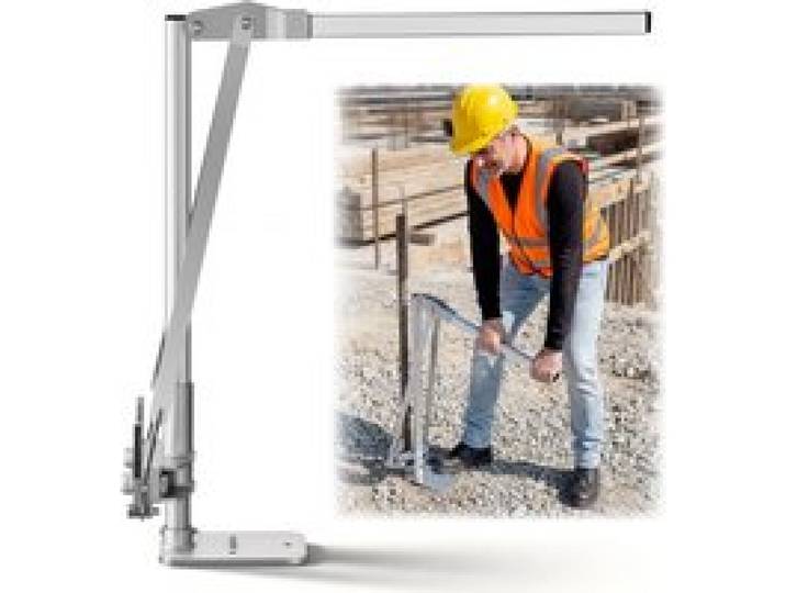 VEVOR T-Pfostenzieher, max. 90 mm Klemmbreite, T-Post-Zieher mit Stahlbacken, Pulverbeschichtet, Pfostenheber zum Entfernen von Zaun-T-Pfosten für Bewehrungsstäbe, Holzpfähle & Verkehrsschilder
