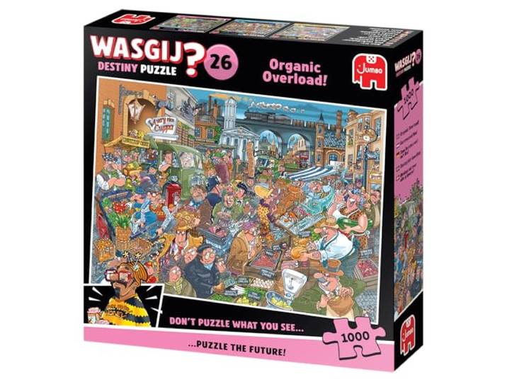 Wasgij Destiny 26 - Barstensvol Bio (1000 stukjes)