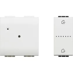 Legrand N4510C Gateway + 1-moduliger Masterswitch LivingLight with Netatmo, Farbe: Weiß