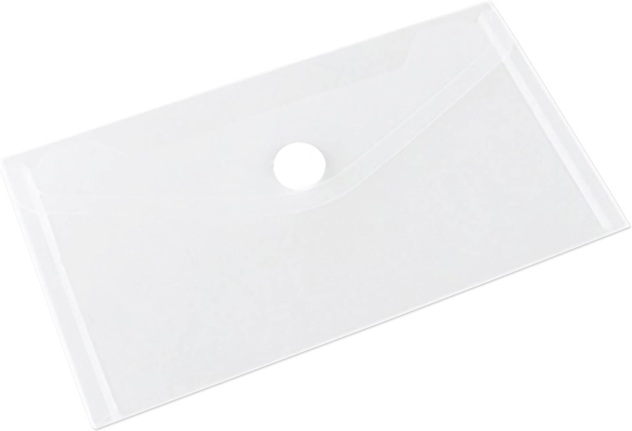 SPRINTIS 10 Unités - Porte-documents DIN large, marge de classement, auto-agrippant, film PP, mat-transparent