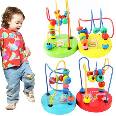Snug & Styled Wooden Bead Maze Toy For Babies Educational Infant Motor Skills & Sensory Development Toy mnczj 2365