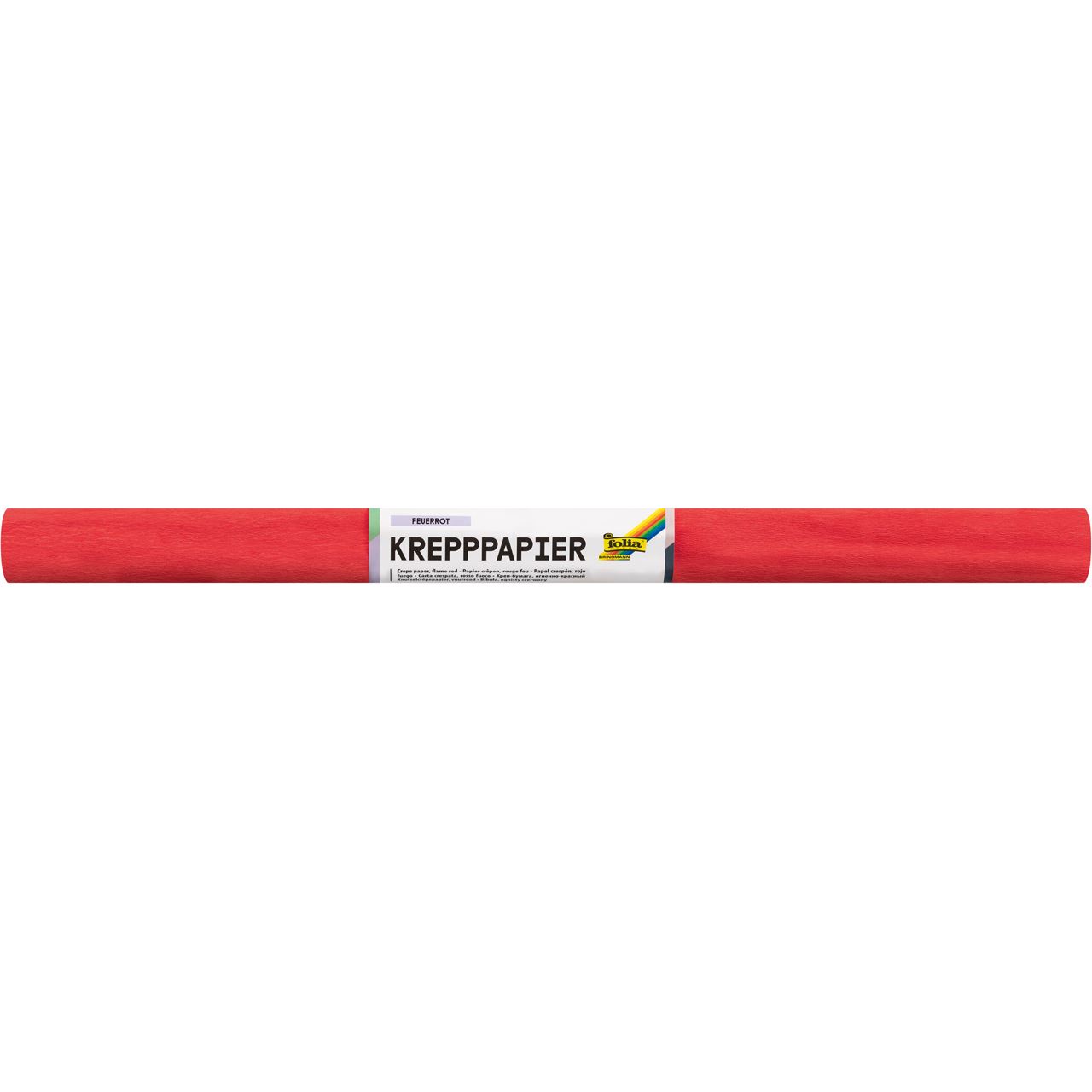 folia Krepppapier rot 10 Rollen