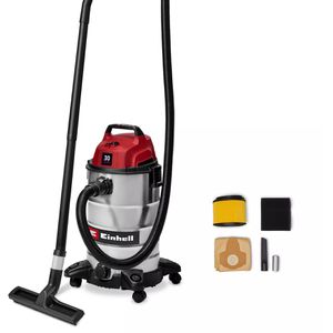 Einhell Nass-Trockensauger TC-VC 3055 S, 30 Liter, 950 Watt, Edelstahlbehälter
