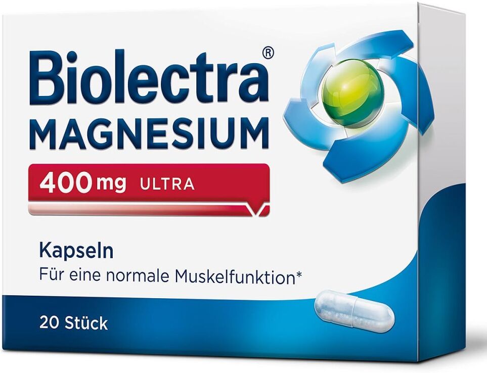 Biolectra Magnesium 400 mg Ultra Kapseln