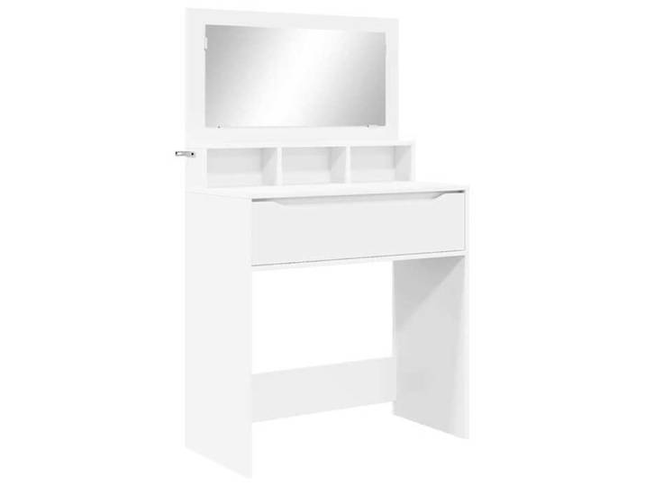 BEL-ACHAT* Tables de maquillage pour chambre - Coiffeuse /Table de Cosmétique Moderne - Blanc 80x39 6x135cm @Pr1628046