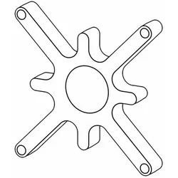 ERGOTRON Distanzstueck-Satz fuer versenkt angebrachtes Display-Verbindungselement VESA 75x75mm